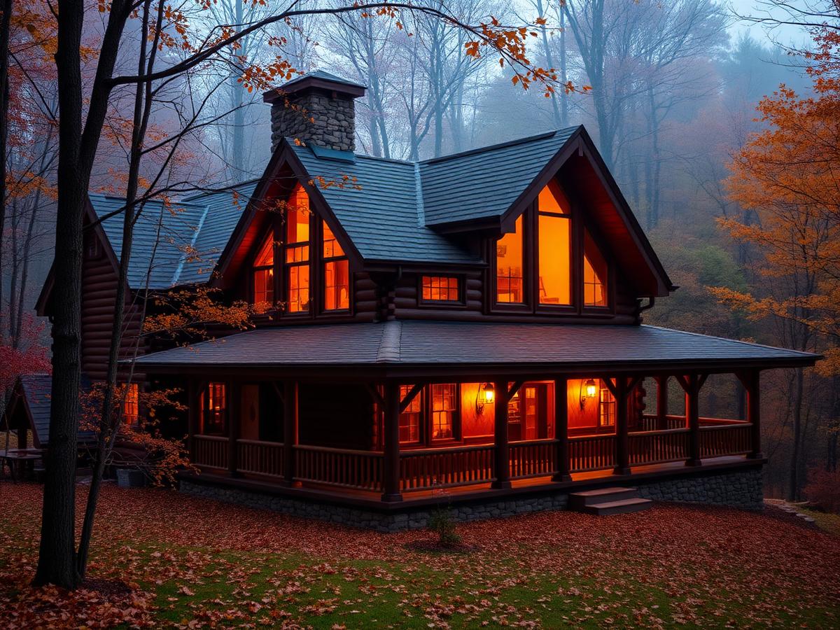 Sleep in a Mountain Cabin